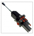 Distribuidor hidráulico de 2 secciones con joystick, una sección flotante